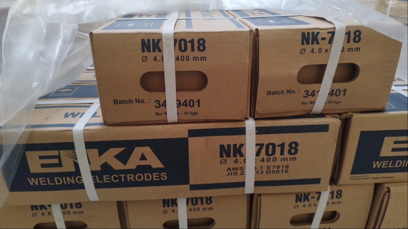 KAWAT LAS NIKKO STEEL RD260/RD460/NK-68/NK-88/RD360/RD718/NSN316/NSN312/HV350/CIN/NK7018 - Gambar 10