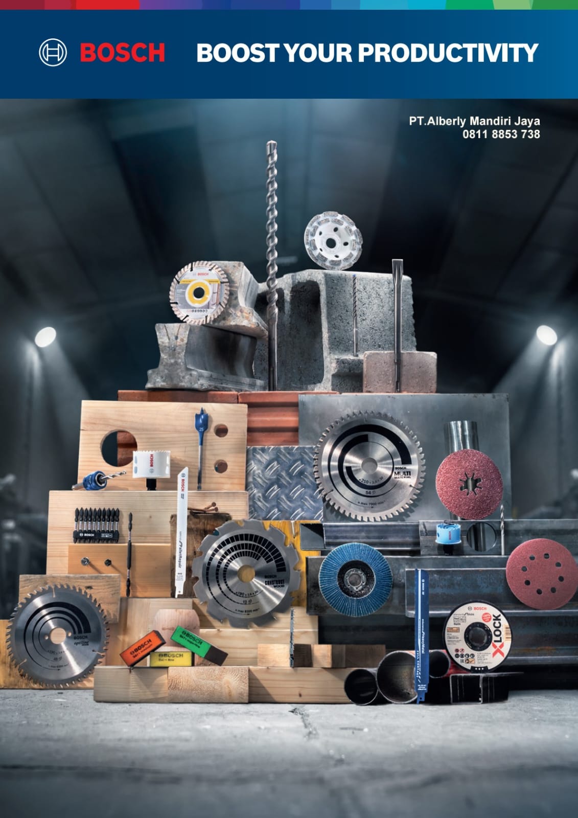 BOSCH MESIN GURINDA ,BOR,IMPACT.CORDLESS,JACK HAMMER  - Gambar 2