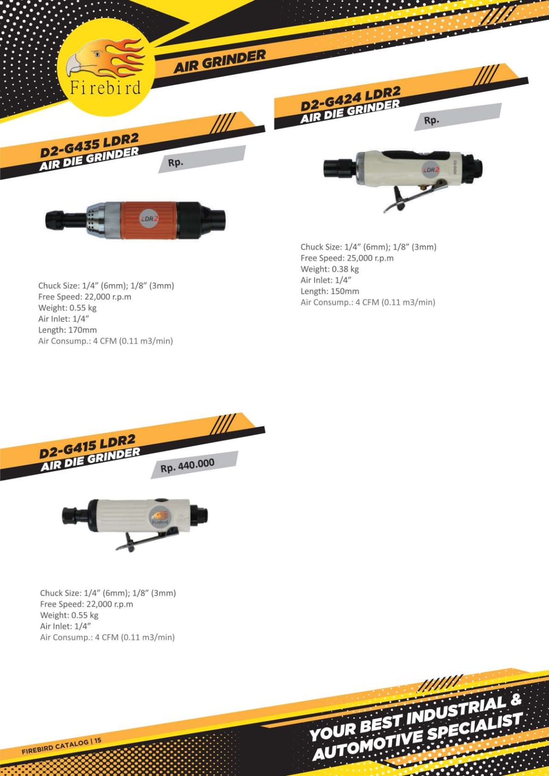 AIR IMPACT 1" FIRE BIRD  - Gambar 2